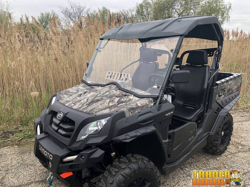CF Moto Uforce 500 & 800 Hard Coated Polycarbonate Windshield with Vent | UTV ACCESSORIES - Free Shipping