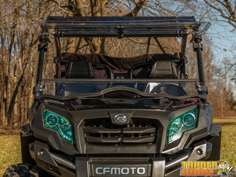 CFMOTO UForce 500 Scratch-Resistant Flip Windshield | Free shipping