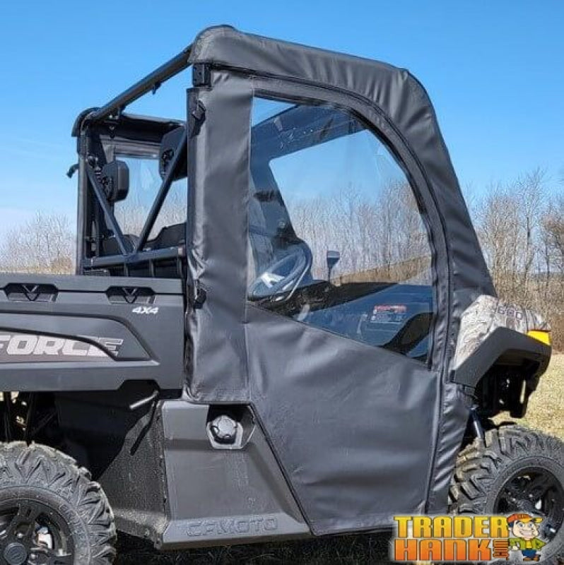 CFMoto UForce 600 Soft Full Doors with Zippered Windows | UTV Accessories - Free shipping