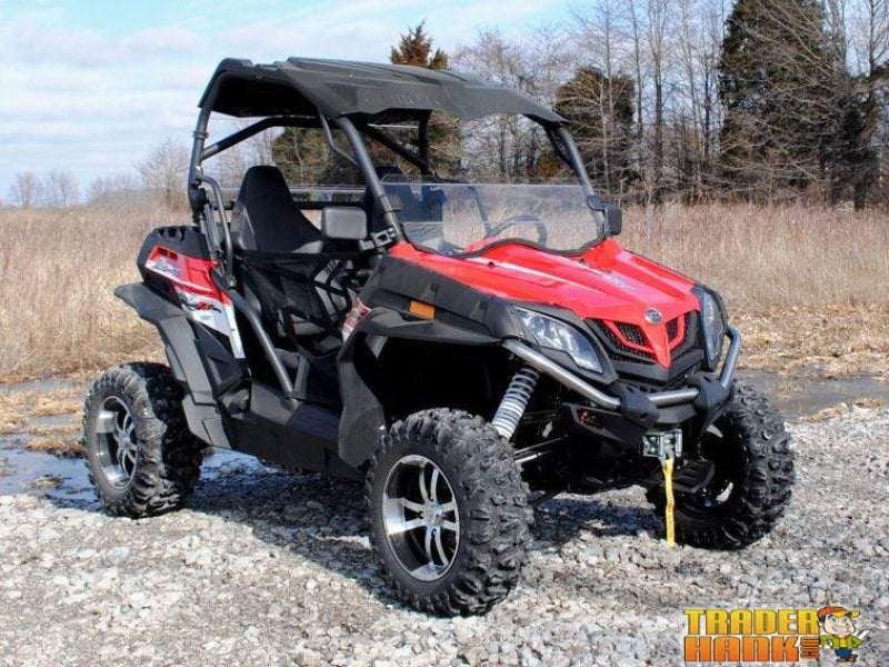 CFMOTO ZForce Scratch Resistant Half Windshield | SUPER ATV WINDSHIELDS - Free Shipping