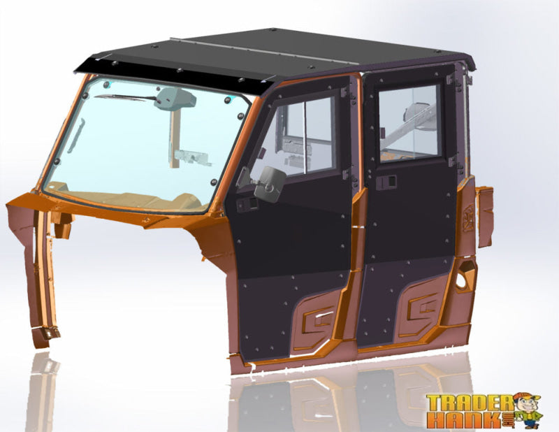 HardCabs Polaris Ranger Diesel Crew Protector Full Cab Enclosures 2015-2018 | Free shipping