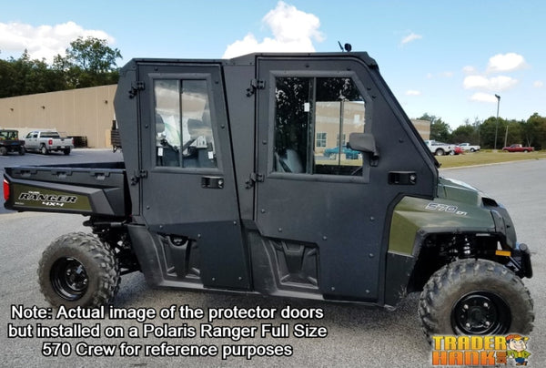 HardCabs Polaris Ranger XP 900 Crew Protector Full Cab Enclosures 2014-2019 | Free shipping