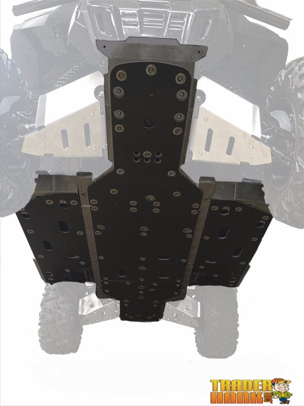 Honda Pioneer 1000 Ricochet 5-Piece Floorboard Rock Sliders & Center Frame Skids | Ricochet Skid Plates - Free Shipping