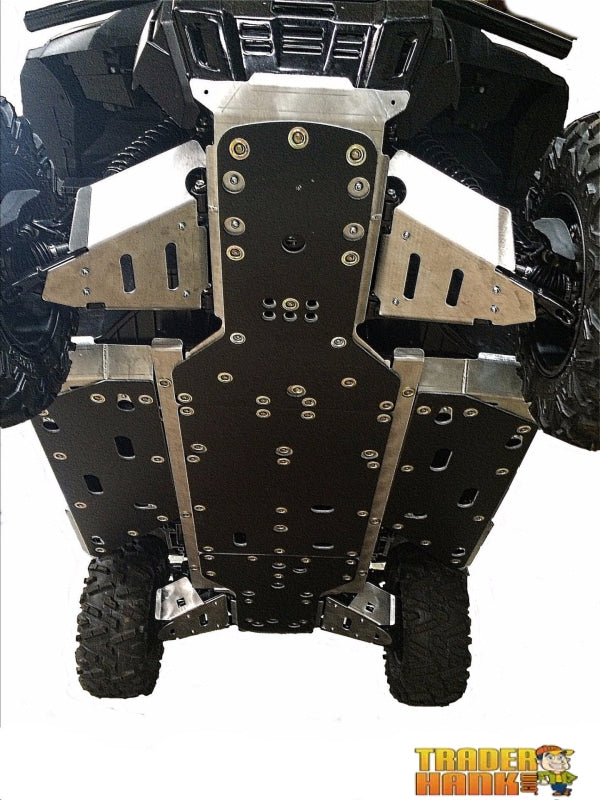 Honda Pioneer 1000 Ricochet 9-Piece Complete Skid Plate Set in Aluminum or with 1/4 UHMW Layer | Ricochet Skid Plates - Free Shipping