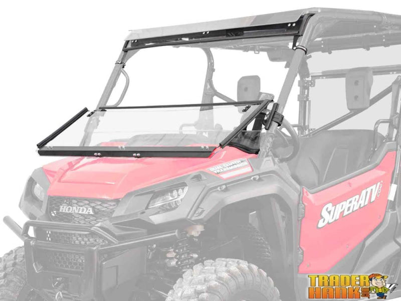Honda Pioneer 1000 Scratch-Resistant 3-in-1 Windshield | UTV Accessories - Free shipping