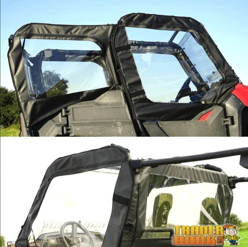 Honda Pioneer 700 4 Seat Front and Rear Soft Doors with Middle Window | Free shipping