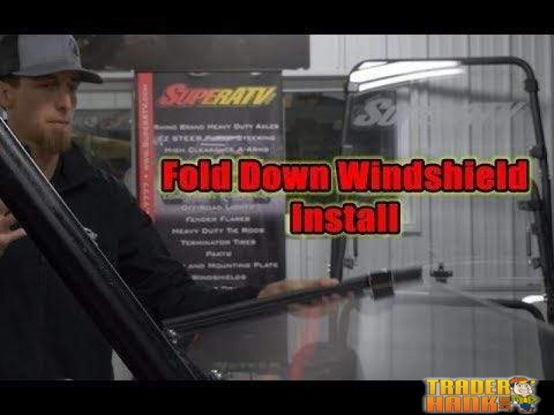 Honda Pioneer 700 Flip Down Windshield | SUPER ATV WINDSHIELDS - Free Shipping