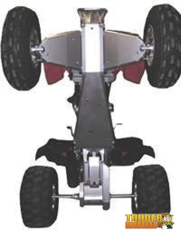 Honda TRX450R Ricochet 4-Piece Complete Aluminum Skid Plate Set | Ricochet Skid Plates - Free Shipping