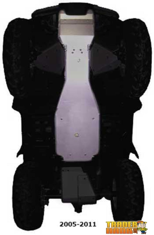 Honda TRX500 FourTrax Foreman Ricochet 2-Piece Full Frame Skid Plate Set | Ricochet Skid Plates - Free Shipping