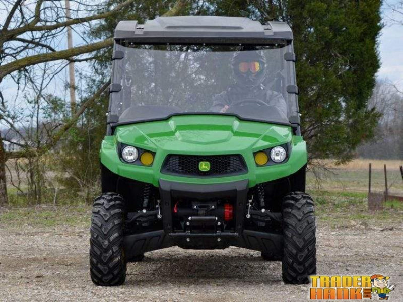 John Deere Gator XUV Full Windshield - Scratch Resistant | SUPER ATV WINDSHIELDS - Free Shipping