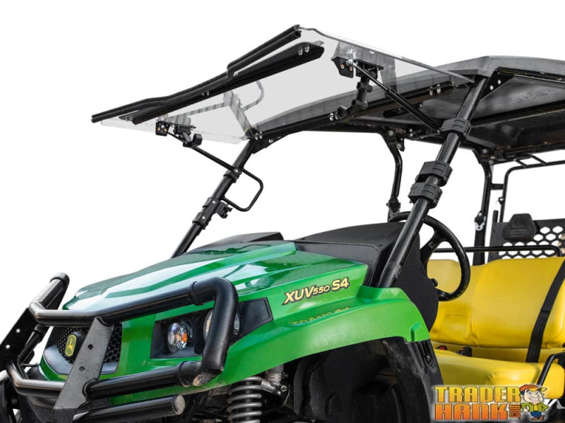 John Deere Gator XUV560 Scratch-Resistant Flip Windshield | UTV Accessories - Free shipping