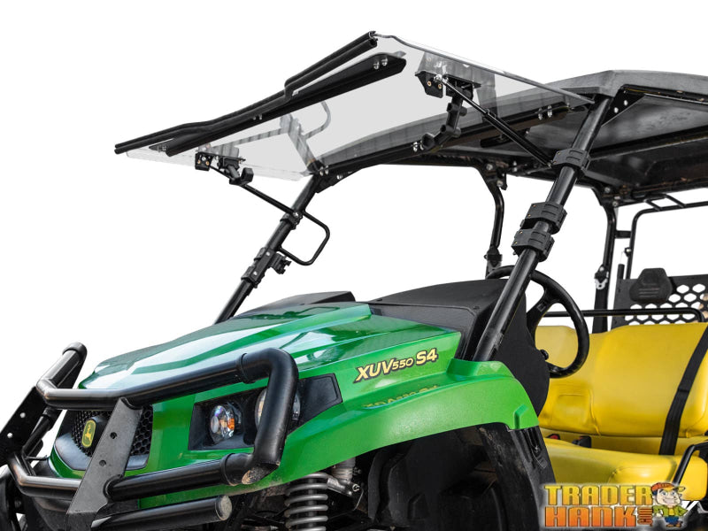 John Deere Gator XUV590 Scratch-Resistant Flip Windshield | Free shipping