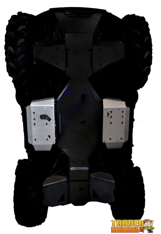 Kawasaki Brute Force 650 (I.R.S) Ricochet 2-Piece Aluminum Floorboard Skid Plates | Ricochet Skid Plates - Free Shipping