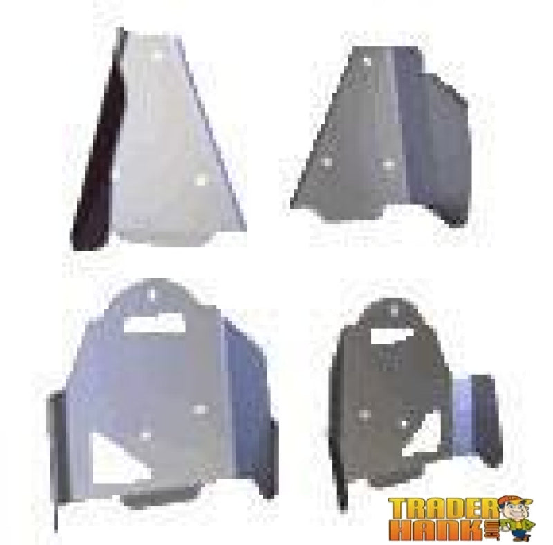 Kawasaki Brute Force 750 Ricochet 4-Piece Front & Rear A-Arm Guards with CV Boot Protection | Ricochet Skid Plates - Free Shipping