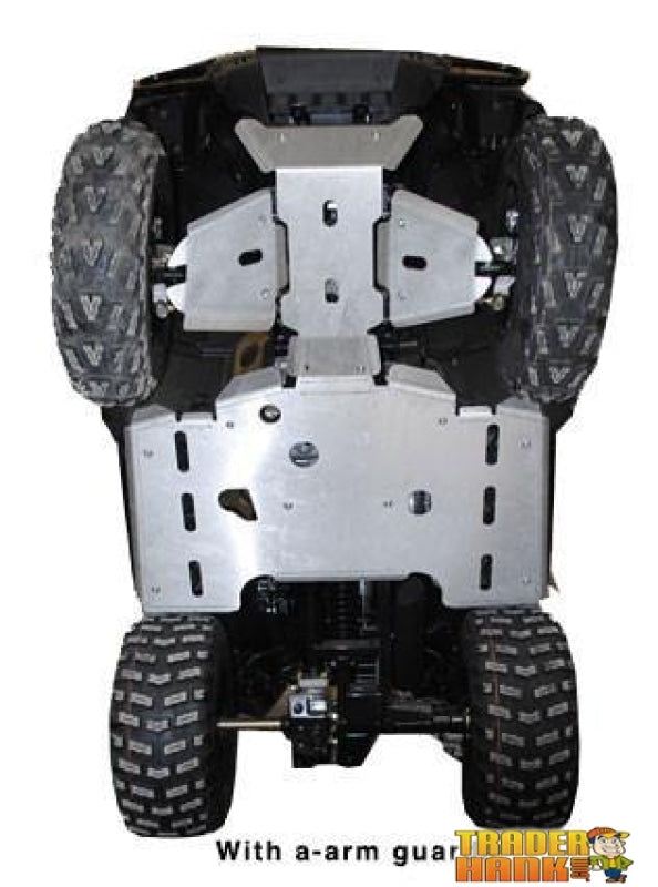 Kawasaki Bruteforce 300 Ricochet 2-Piece Full Frame Aluminum Skid Plate | Ricochet Skid Plates - Free Shipping