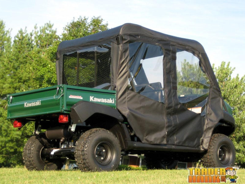 Kawasaki Mule 4010 Trans Full Cab Enclosure With Vinyl Windshield | Utv Accessories - Free Shipping
