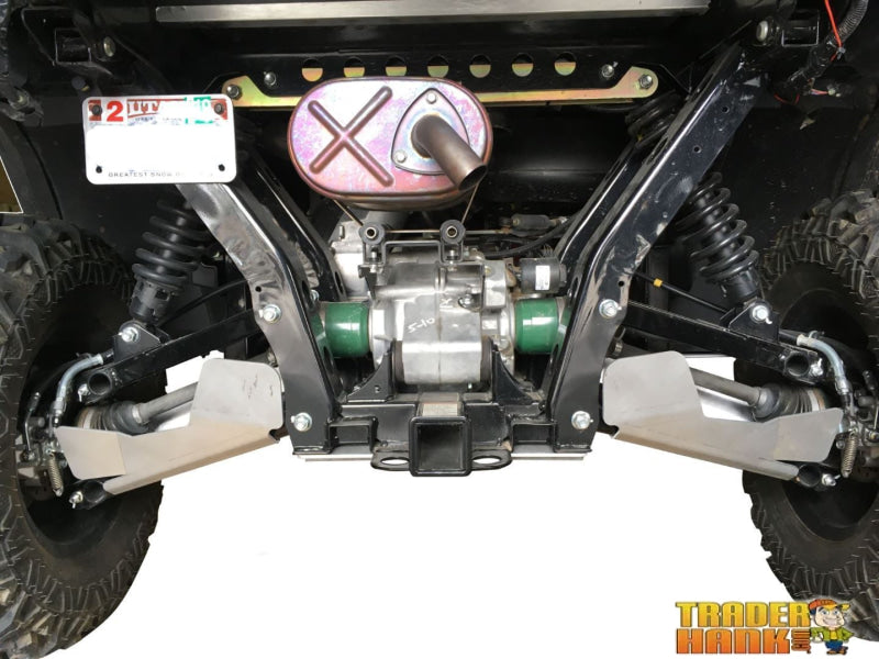 Kawasaki Mule Pro FX Ricochet 10-Piece Complete Aluminum or UHMW Skid Plate Set | Ricochet Skid Plates - Free Shipping