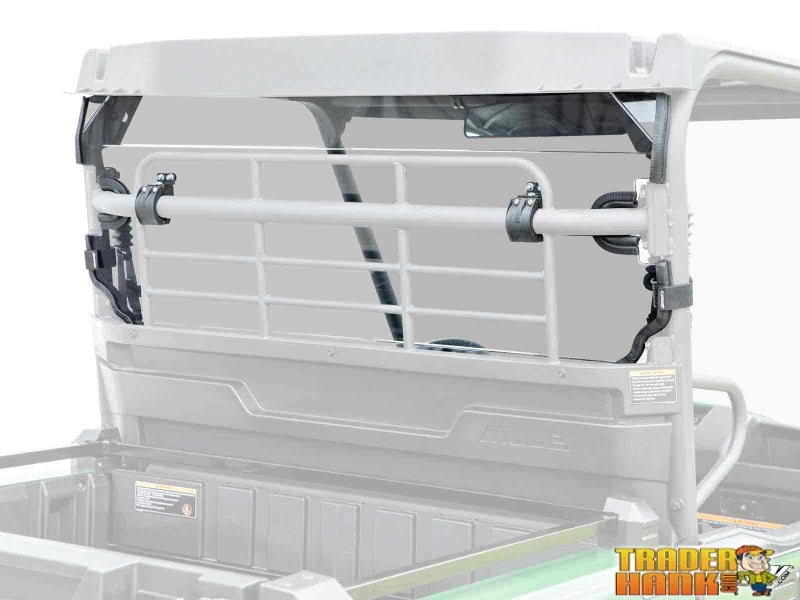 Kawasaki Mule PRO-MX Rear Windshield | SUPER ATV WINDSHIELDS - Free shipping