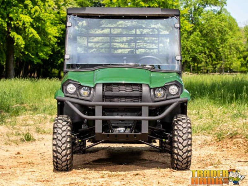 Kawasaki Mule PRO-MX Scratch-Resistant Full Windshield | UTV Accessories - Free shipping