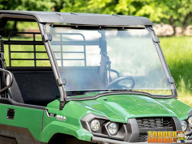 Kawasaki Mule PRO-MX Scratch-Resistant Full Windshield | UTV Accessories - Free shipping