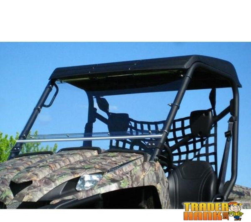 2008-2009 Kawasaki Teryx 750 Folding Hard Windshield | Utv Accessories - Free Shipping