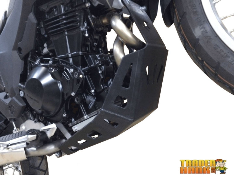 Kawasaki Versys-X300 Ricochet Aluminum Skid Plate | Ricochet Skid Plates - Free Shipping