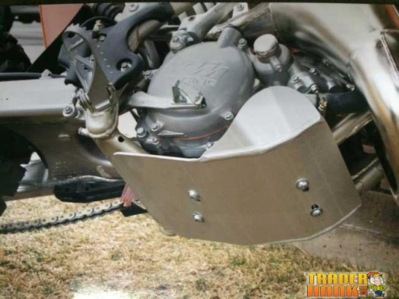 KTM 125 SX 125 EXC 200 EXC & 200 MXC Ricochet Aluminum Skid Plate | Ricochet Skid Plates - Free Shipping