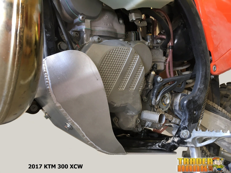 KTM 250 XC-W Ricochet Aluminum Skid Plate | Dirt Bike Skid Plates - Free shipping