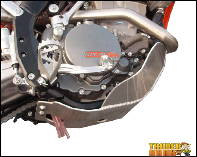KTM 250 XCF-W Ricochet Aluminum Skid Plate | Ricochet Skid Plates - Free Shipping