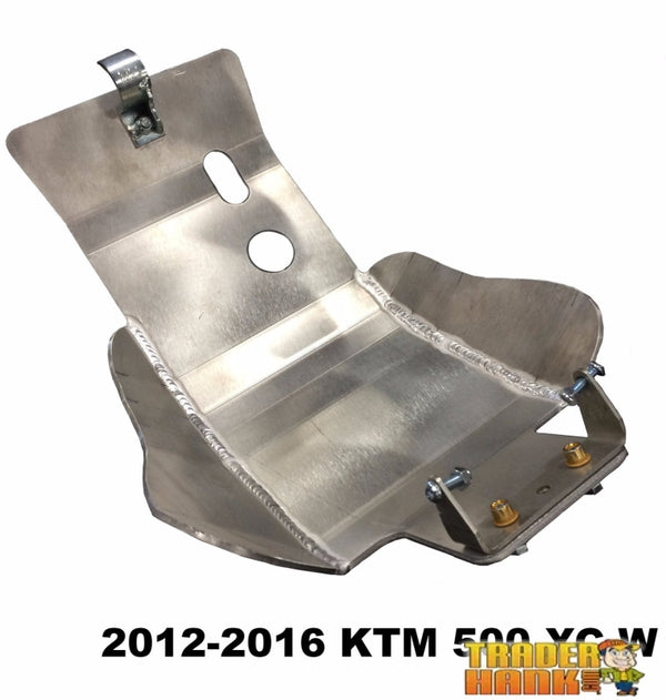 KTM 500 XC-W Ricochet Aluminum Skid Plate | Ricochet Skid Plates - Free Shipping