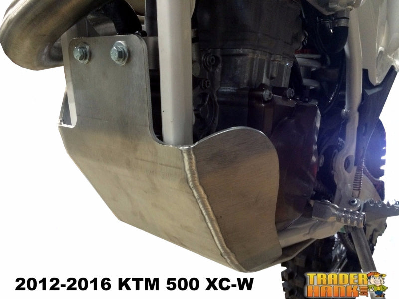 KTM 500 XC-W Ricochet Aluminum Skid Plate | Ricochet Skid Plates - Free Shipping