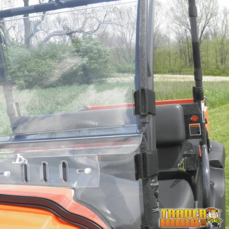 Kubota RTV 400 / 500 Hard-Coated Modular Two-Piece Front Windshield with Adjustable Vents | UTV ACCESSORIES - Free shipping