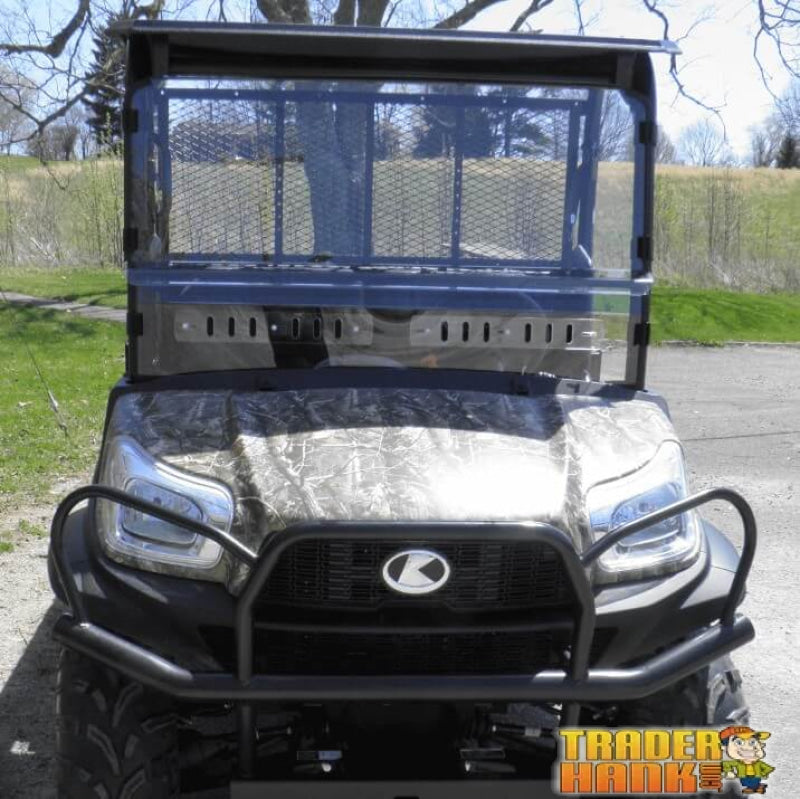 Kubota RTV X900 / X1120 Hard-Coated Modular Two-Piece Front Windshield with Adjustable Vents | UTV ACCESSORIES - Free shipping