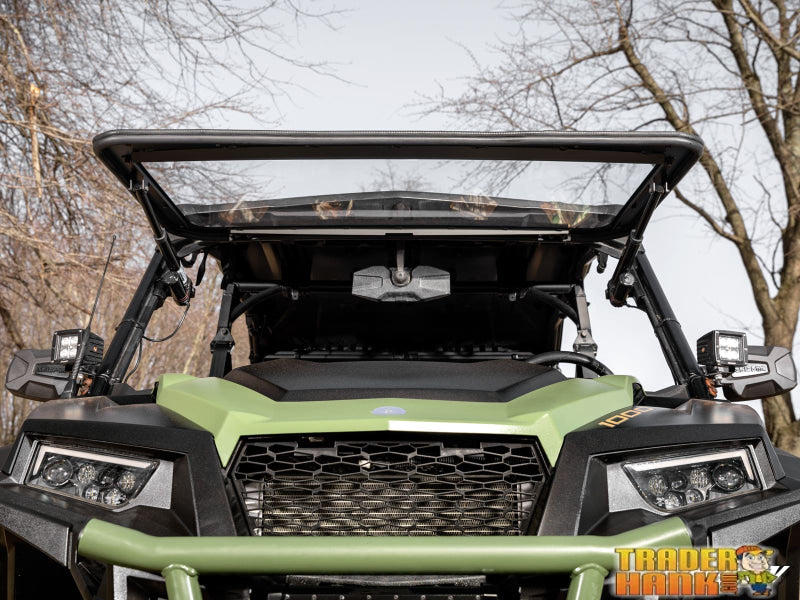 Polaris General 1000 MaxDrive Power Flip Windshield | UTV Accessories - Free shipping
