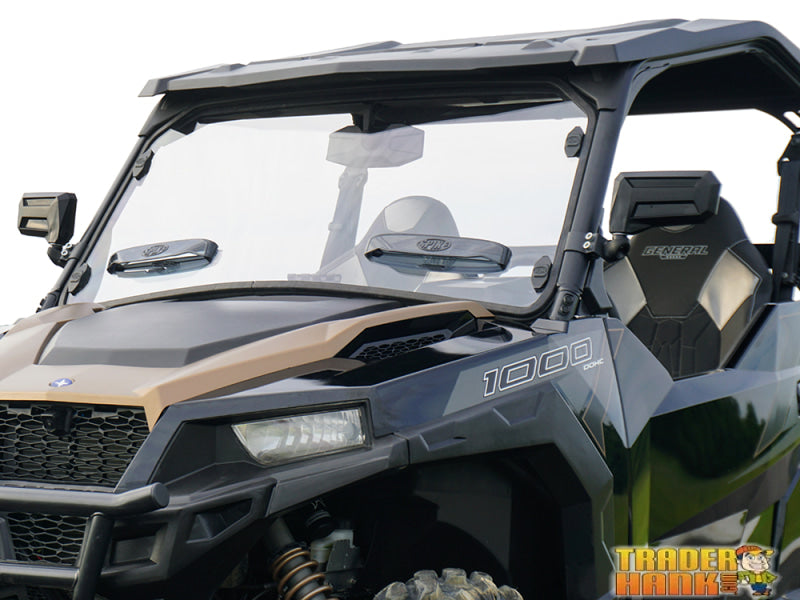 Polaris General Full Vented TRR Windshield Hard Coated | UTV ACCESSORIES - Free shipping