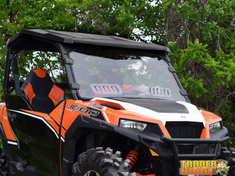 Polaris General Scratch Resistant Vented Full Windshield | SUPER ATV WINDSHIELDS - Free Shipping