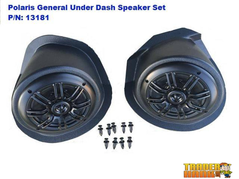 Polaris General Under-Dash Speaker Pods - With Speakers | UTV ACCESSORIES - Free shipping