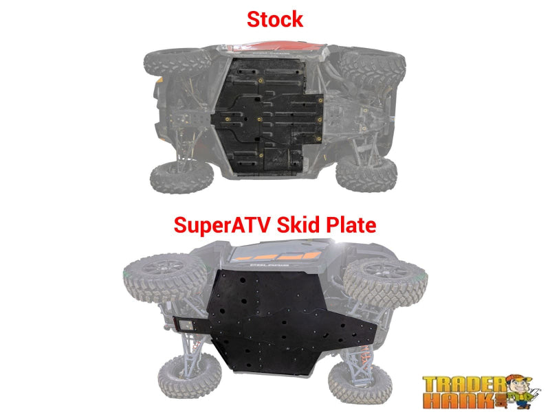 Polaris General XP 1000 Full Skid Plate | UTV Skid Plates - Free shipping