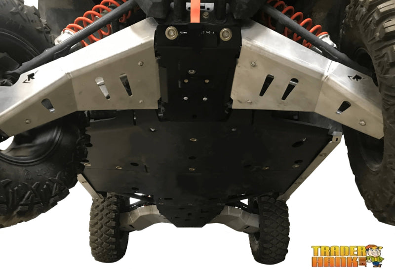 2020-2022 Polaris General XP 1000 Ricochet 10-Piece Complete Skid Plate Set in Aluminum or UHMW | Free shipping