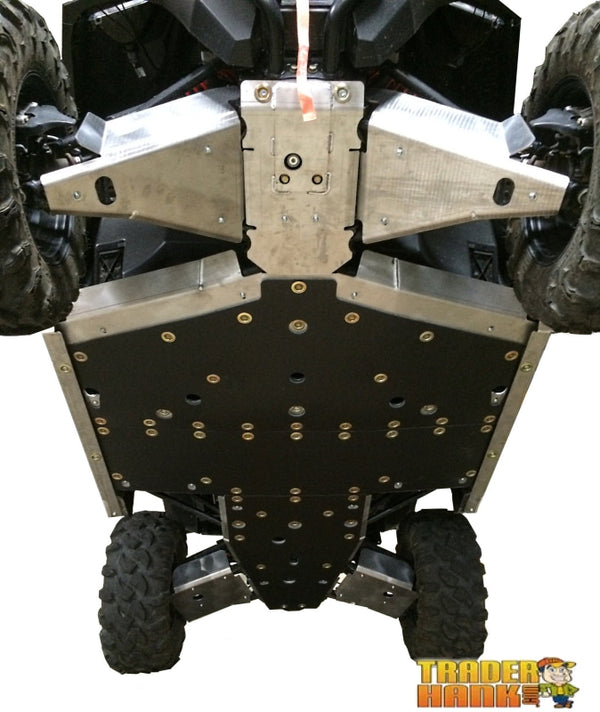 2020-2022 Polaris General XP 1000 Ricochet 10-Piece Complete Skid Plate Set in Aluminum or UHMW | Free shipping