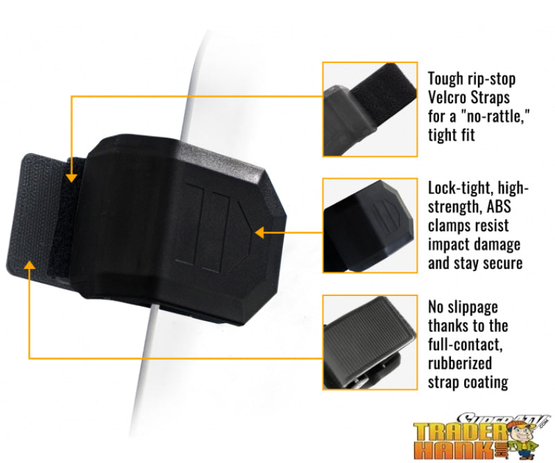 Polaris General XP 1000 Scratch Resistant Vented Full Windshield | SUPER ATV WINDSHIELDS - Free shipping