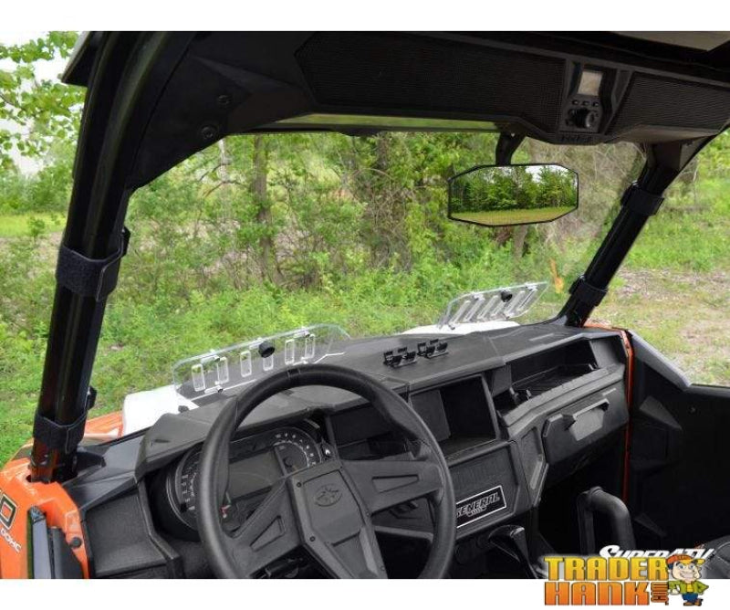 Polaris General XP 1000 Scratch Resistant Vented Full Windshield | SUPER ATV WINDSHIELDS - Free shipping