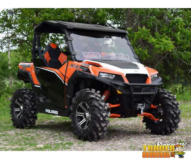 Polaris General XP 1000 Scratch Resistant Vented Full Windshield | SUPER ATV WINDSHIELDS - Free shipping