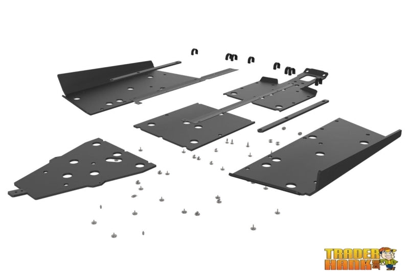 Polaris General XP 1000 UHMW Full Skid with Integrated Rock Sliders 2020-2022 | Free shipping