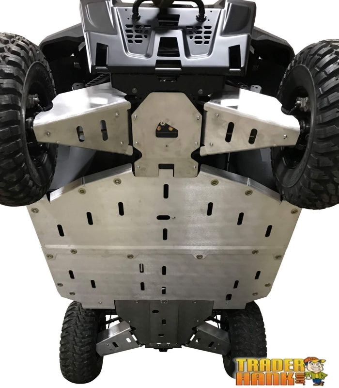 Polaris Ranger 1000 (Not XP Model) Ricochet 8-Piece Complete Aluminum Skid Plate Set | UTV Skid Plates - Free shipping