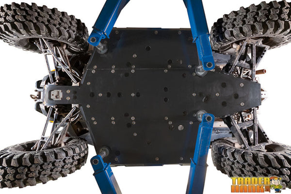 Polaris Ranger XP 1000 UHMW Full Skid Plate with Integrated Rock Sliders 2018-2020 | Free shipping