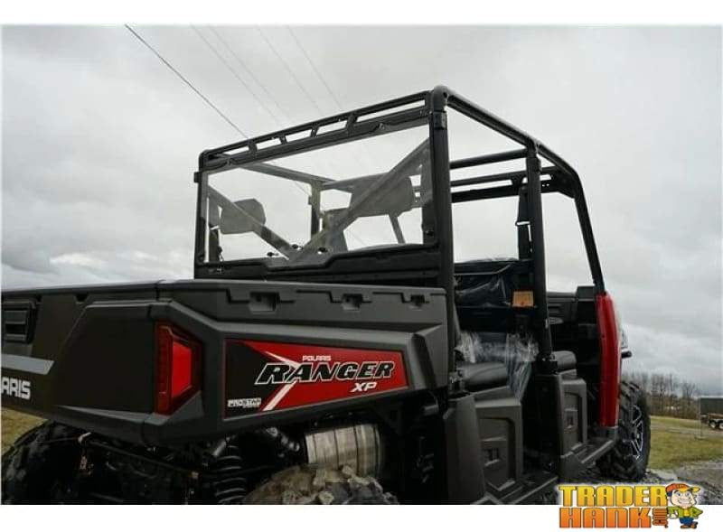Polaris Ranger Diesel (Pro-Fit) Clear Polycarbonate Rear Windshield | UTV ACCESSORIES - Free Shipping