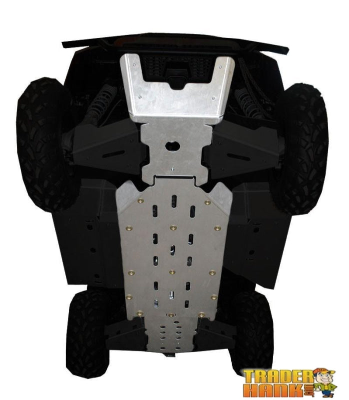 Polaris Ranger Diesel Ricochet 4-Piece Full Frame Aluminum Skid Plate Set | Ricochet Skid Plates - Free Shipping