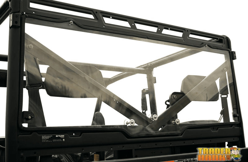 Polaris Ranger Diesel Hard Rear Panel 2011-2014 | RANGER-WINDSHIELD-REAR-DIESEL-FULLSIZE-ROUND-BARS-11-14 - Free shipping