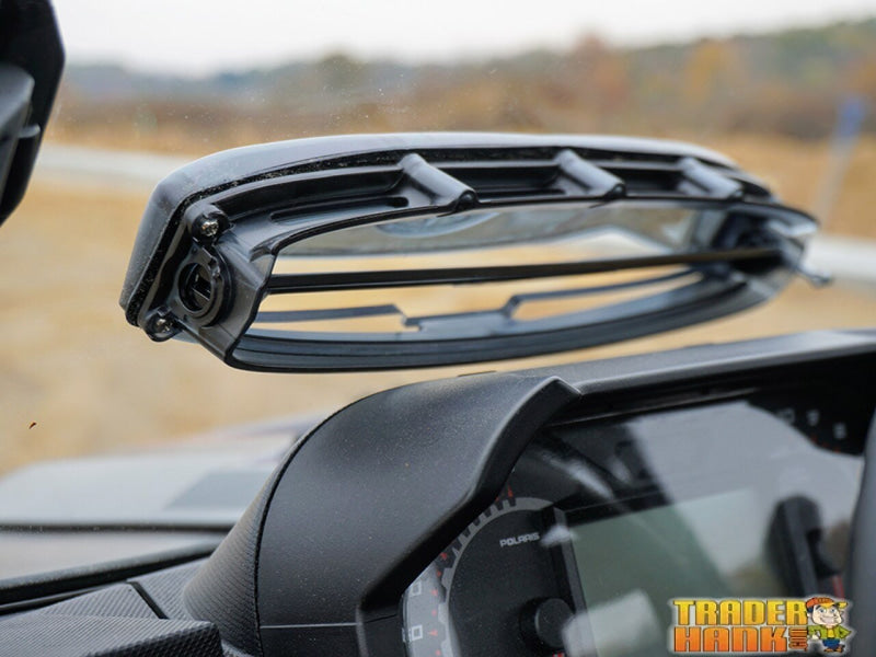 2015-2016 Polaris Ranger Full Size 570 Crew Venting Windshield With Tool-Less-Rapid-Release Mounting System | UTV ACCESSORIES - Free 